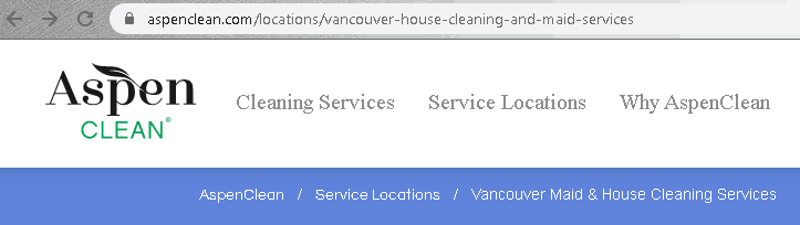 Clean url locations