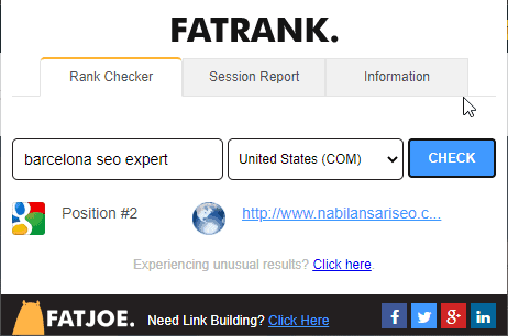 Fatrank seo google chrome